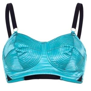 Bettie Page Playful Promises Spiral Seam Bullet Bra 32C